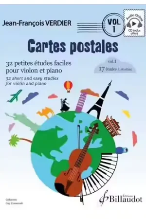 Recommandé | Billaudot Verdier J.F. - Cartes Postales Violon Vol. 1