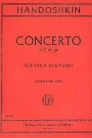 En stock | IMC Handoshkin I. - Concerto - Alto & Piano
