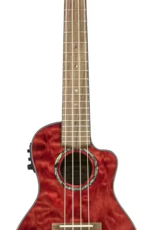 Lanikai Erable Qm-Rdcec Concert - Qualité premium