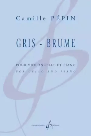 Nouveau en boutique | Billaudot Pepin Camille - Gris Brume - Violoncelle & Piano