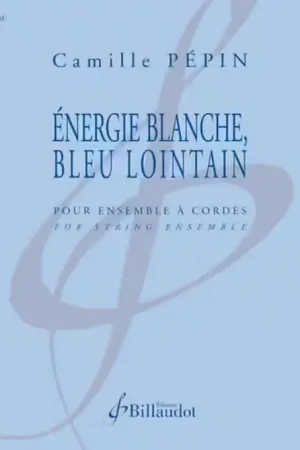 Billaudot Pepin Camille - Energie Blanche Bleu Lointain - Fin de série