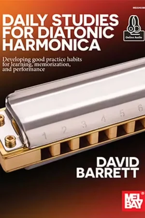 Offre bientôt terminée | Mel Bay Barrett David - Daily Studies For Diatonic Harmonica