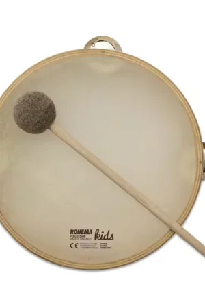 Offre limitée | Rohema Tambourin 3 Cymbalettes 20CM + 1 Baguette