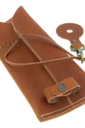 TACKLE Instruments Porte Baguettes En Cuir Avec Crochet Saddle Tan | Promotion
