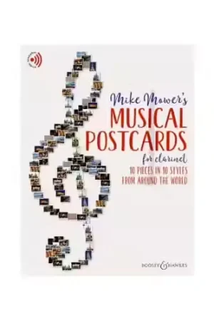 Prix cassé | Boosey & Hawkes Mower Mike - Musical Postcards For Clarinet