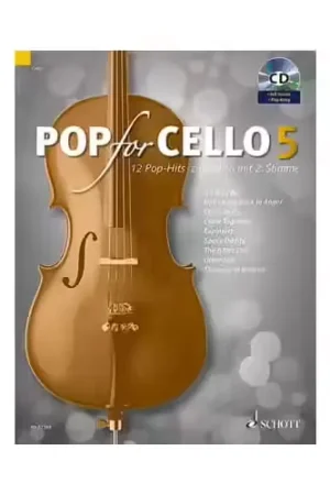 Schott Pop For Cello Vol.5 - 1-2 Violoncelles - Prix malin