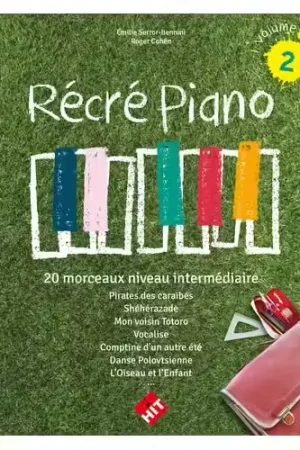 Hit Diffusion Récré Piano Vol.2 - Achetez en ligne