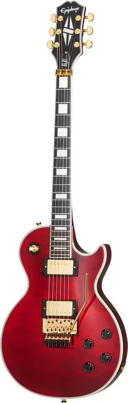 Tendance - Epiphone Alex Lifeson Les Paul Custom Axcess Ruby
