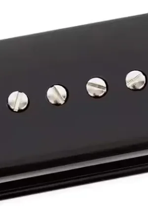 Seymour Duncan P90 Silencer Jared James Nichols Sign. Bridge Dog Ear Black - Expédition rapide