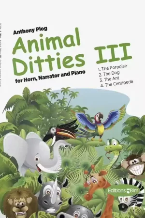 BIM Plog A. - Animal Ditties III - Cor & Piano - Produit phare