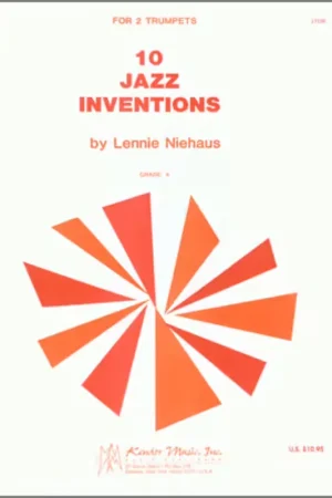 Kendor Niehaus Lennie - 10 Jazz Inventions For 2 Trumpets | Bon plan