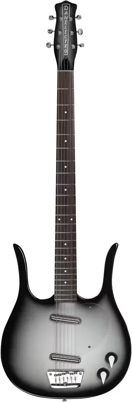 Danelectro Longhorn Baritone Black Burst - Super prix