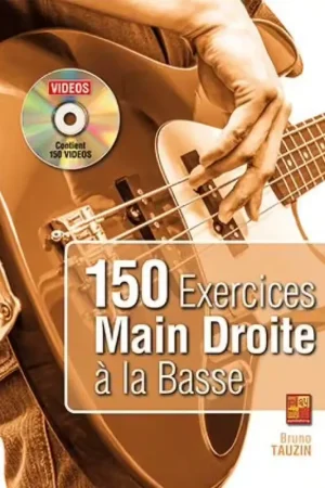 Play Music Publishing Tauzin Bruno - 150 Exercices Main Droit e A La Basse | Livraison express