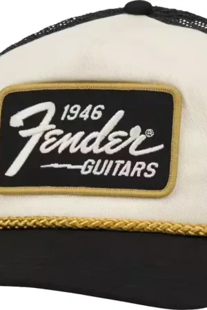 Fender Fender 1946 Gold Braid Hat Cream/Black | Dépêchez-vous