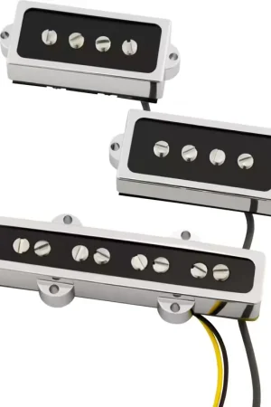Fender Cobalt Chrome P/J Bass Pickup Set - Prix choc