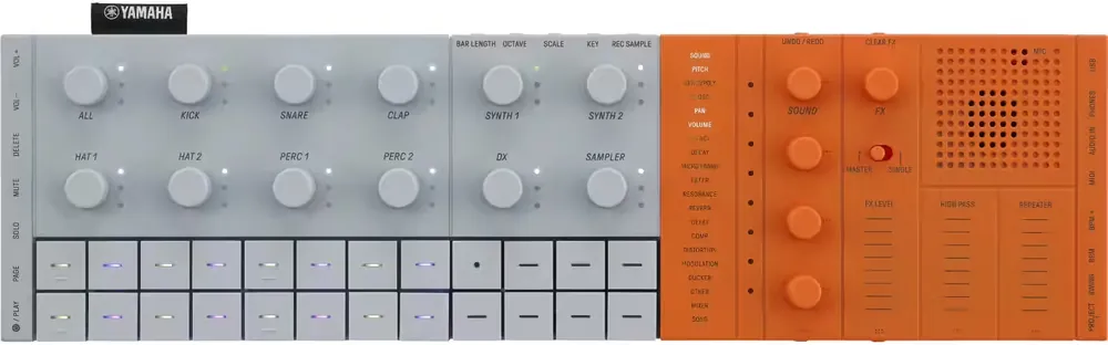 Achetez en ligne | Yamaha Seqtrak Orange