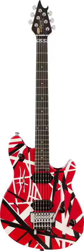 Préféré des clients | EVH Wolfgang Striped Special Ebo Red Black White