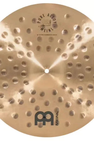 Meinl Crash Pure Alloy 16" Extra Hammered - Préféré des clients