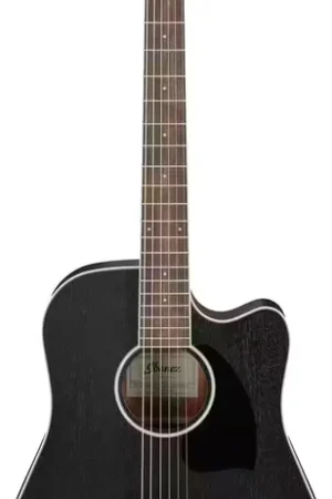 Prix imbattable | Ibanez PF16MWCE-WK Weathered Black Performance