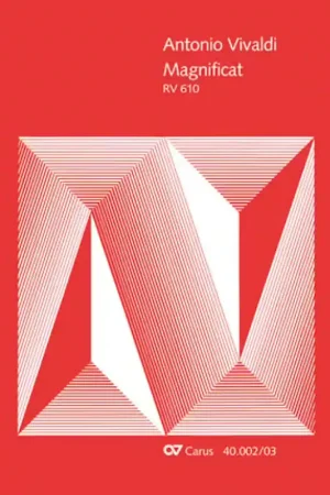 Carus Vivaldi Antonio - Magnificat RV 610 - Vocal Score | Offre flash