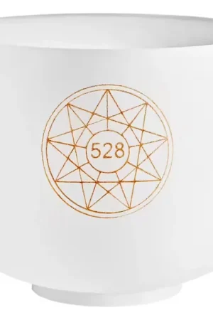 Sonic Energy Singing Bowl Sonic Cristal 8" 528 Hz | Qualité premium