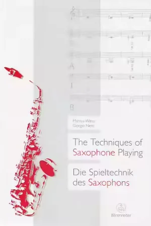 Barenreiter Weiss & Netti - The Techniques Of Saxophone Playing - Occasion - Livraison rapide