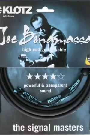 Prix bas - Klotz Joe Bonamassa Guitar 6M Jack Mono - Jack Mono,