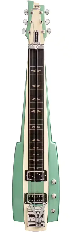 Duesenberg Lapsteel Fairytale Harbor Green & White - Paiement sécurisé
