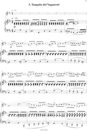 Lemoine Teruggi - Miniatures Tangos Vol.2 - Instrument Mélodique et Piano | Réduction