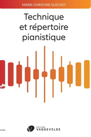 Van De Velde Guichot - Techn. Répertoire Pianistique - Promo exceptionnelle