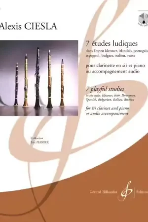 Billaudot Ciesla Alexis - 7 Etudes Ludiques | Prix doux