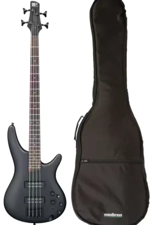 Ibanez Pack SR300EB-wk Weathered Black + Housse - Remise