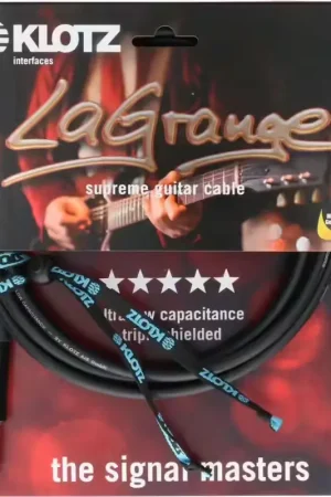 Klotz LA-grange Câble Instr. Noir 3M Jack Mono - Jack Mono - En stock