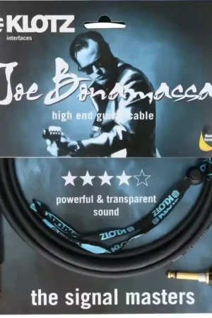 Klotz Joe Bonamassa Guitar 4,5M Jack Mono - Silent Plug Coudé, | Vente flash