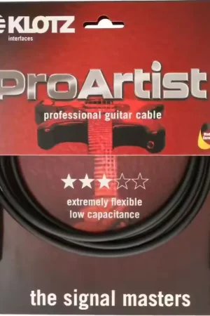 Produit phare - Klotz Pro Artist Câble Instr. 3M Jack Mono - Jack Mono