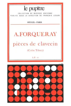 Heugel Forqueray Antoine - Pieces De Clavecin | Direct fabricant