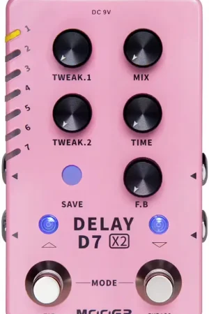 Mooer D7 Delay X2 - Tout juste ajouté