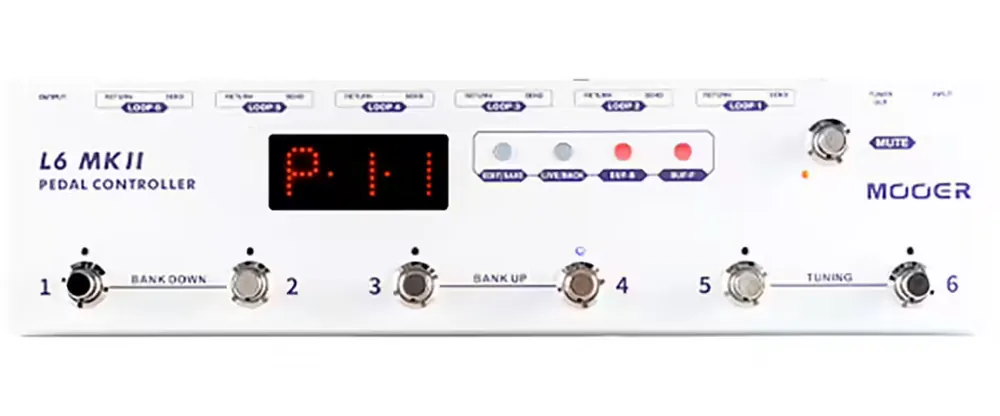 Nouveau chez nous | Mooer L6 MKII Blanc