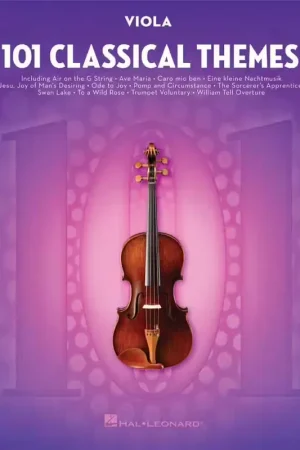 Tendance | Hal Leonard 101 Classical Themes For Viola