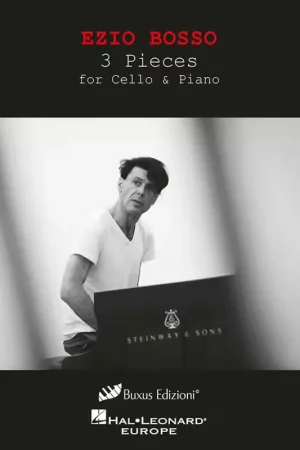 Qualité premium | Hal Leonard Bosso Ezio- 3 Pieces For Cello & Piano