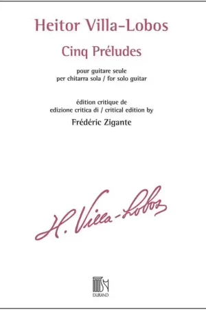 Remise supplémentaire | Durand VILLA-lobos Heitor - Cinq Préludes