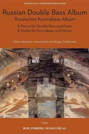 Forberg Glière - Russian Double Bass Album - Disponible