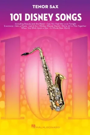 Hal Leonard 101 Disney Songs - Sax Ténor | Offre bientôt terminée