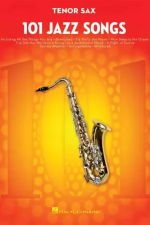 Hal Leonard 101 Jazz Songs For Ténor Sax | Cette semaine uniquement
