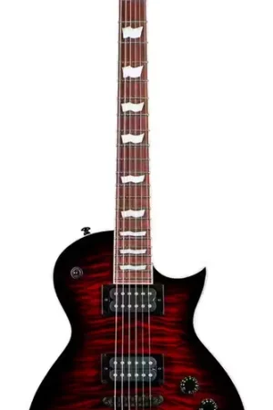 LTD Guitars Ec-256Qm See Thru Black Cherry Sunburst - Paiement sécurisé