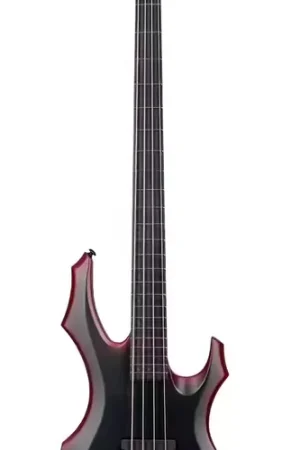 LTD Guitars Fl-4 Fred Leclercq Black Red Burst Satin - Disponible à la commande