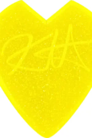 Jim Dunlop 24 x 1,38mm Kirk Hammett Jazz III Yellow Glitter | Expédition rapide