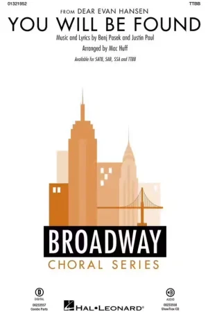 Prix usine - Hal Leonard You Will Be Found