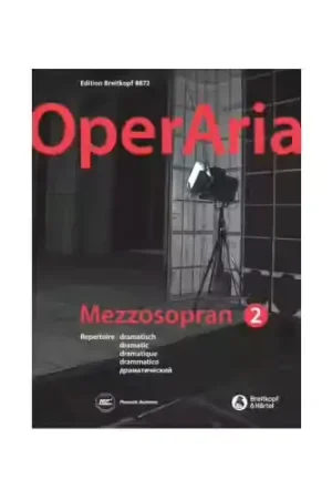 Edition Breitkopf Operaria Mezzo Soprano 2 - Soldes