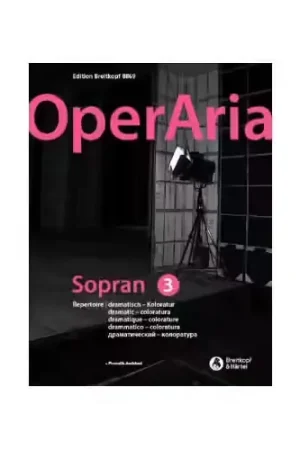 Edition Breitkopf Operaria Soprano 3 | Très apprécié des clients